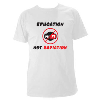 education_not_radiation_t-shirt